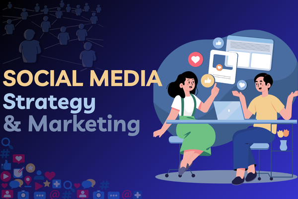 social media strategy and marketing thumbnail